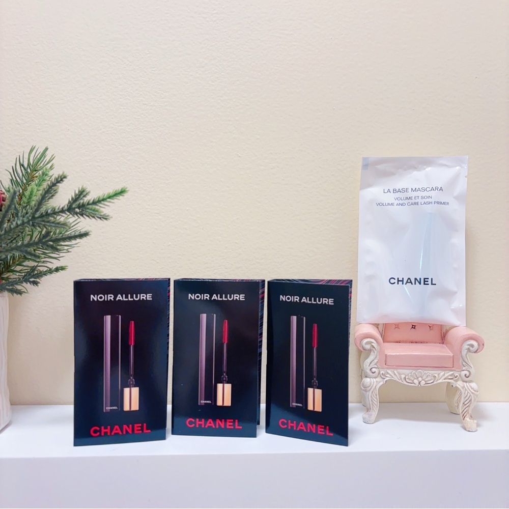 Chanel Mascara noir allure & base mascara sample